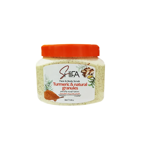 Turmeric & Vitamin E Face & Body Scrub